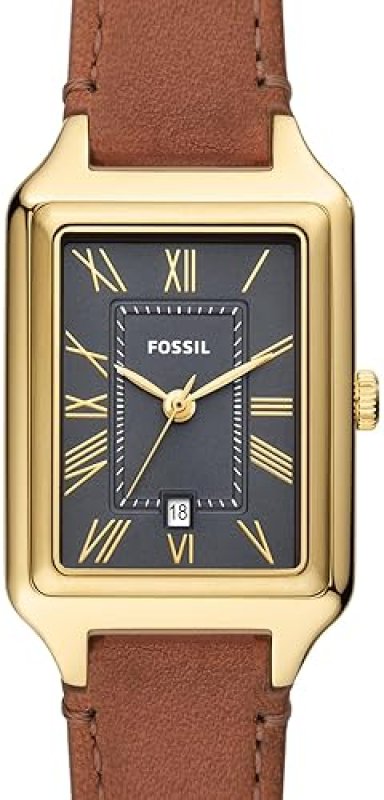 FOSSIL RAQUEL WOMEN S QUARTZ WATCH, STAINLESS STEEL, THREE-HAND ANALOG DRESS WRISTWATCH