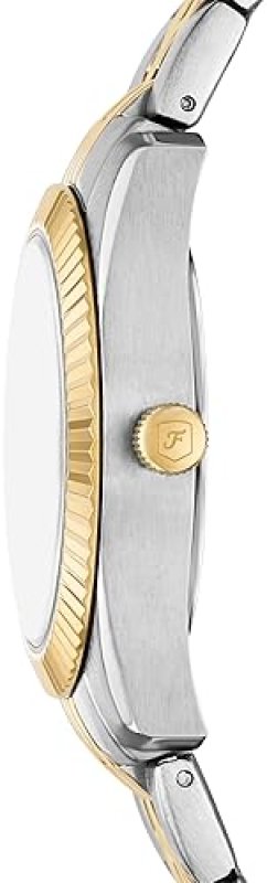 FOSSIL SCARLETTE MINI WOMENS QUARTZ WATCH, STAINLESS STEEL, THREE-HAND ANALOG WRISTWATCH