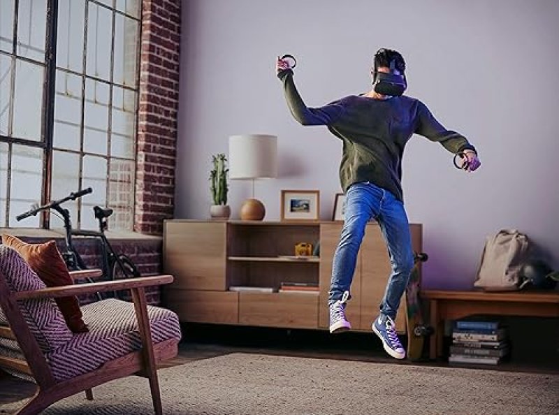 OCULUS QUEST 128GB ALL-IN-ONE VR GAMING HEADSET VIRTUAL REALITY SYSTEM