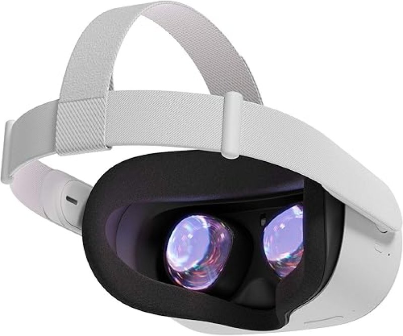 OCULUS QUEST 2 VR HEADSET 256GB ADVANCED ALL-IN-ONE SET, WHITE RENEWED VIRTUAL REALITY