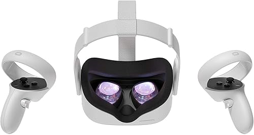 OCULUS QUEST 2 256GB VR HEADSET SET, ADVANCED ALL-IN-ONE, WHITE RENEWED VIRTUAL REALITY