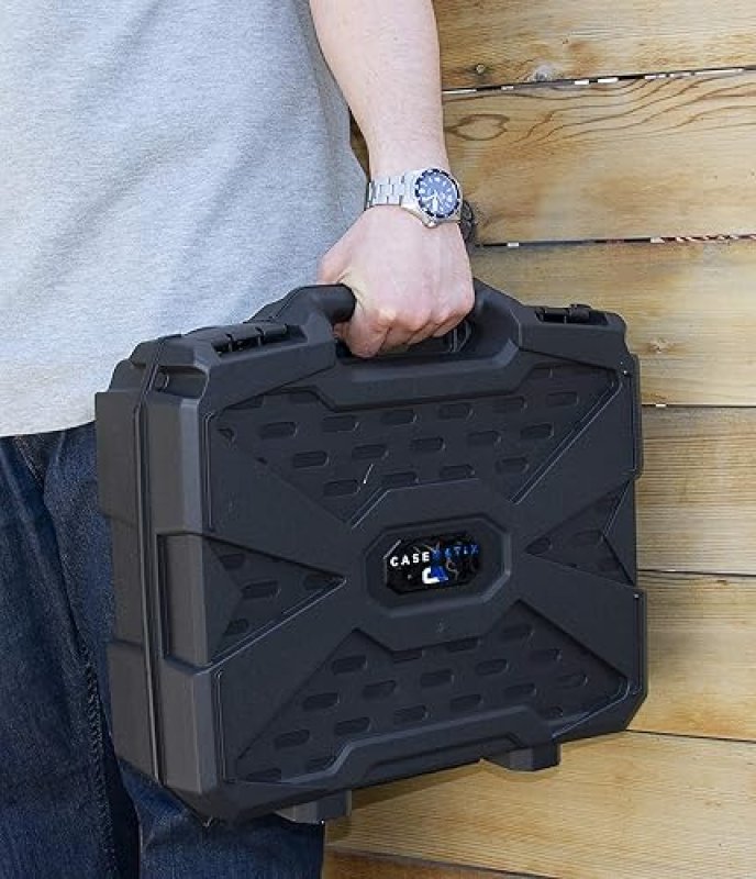 CASEMATIX HARD SHELL TRAVEL CASE FOR XBOX SERIES S CONSOLE, CONTROLLERS ACCESSORIES PROTECTIVE FOAM