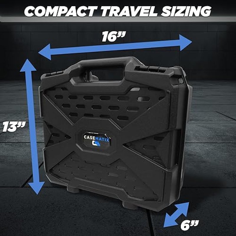 CASEMATIX TRAVEL CASE FOR META QUEST 3 3S ELITE STRAP BUNDLE IMPACT RESISTANT VR HEADSET CASE