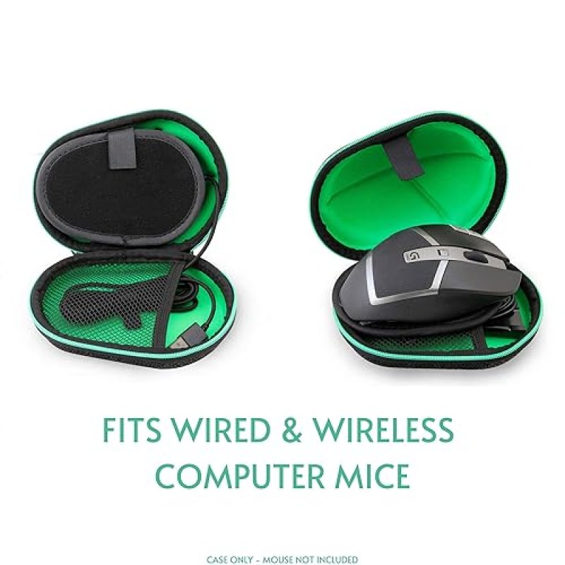CASEMATIX GAMING MOUSE CASE FITS LOGITECH G502, G PRO X, RAZER BASILISK, DEATHADDER, HYPERX MORE