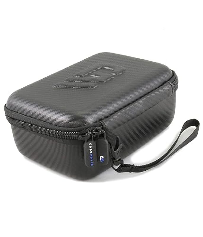 CASEMATIX  PORTABLE GAMING CASE FOR RAZER KISHI CONTROLLER ACCESSORIES BLACK CARRYING CASE ONLY