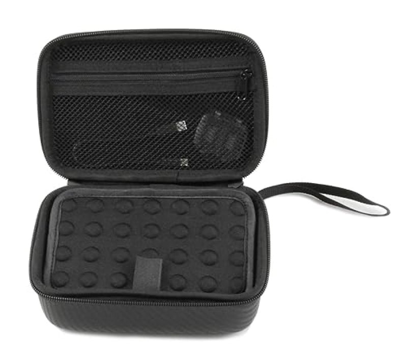 CASEMATIX  PORTABLE GAMING CASE FOR RAZER KISHI CONTROLLER ACCESSORIES BLACK CARRYING CASE ONLY