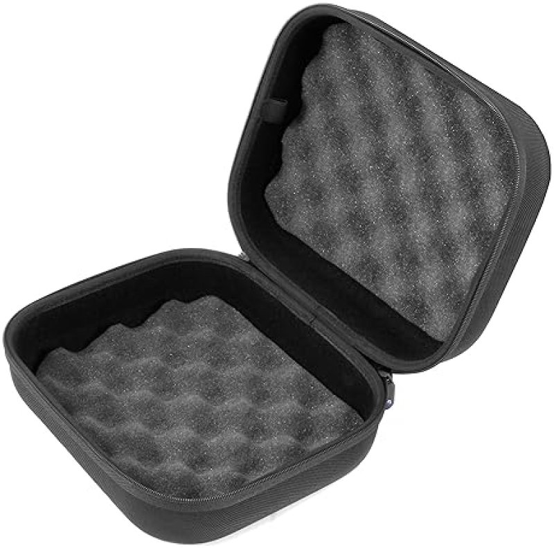 CASEMATIX VR HEADSET CASE FOR MERGE VR PROTECTIVE TRAVEL CASE WITH HANDLE PADDED FOAM INTERIOR, CASE ONLY