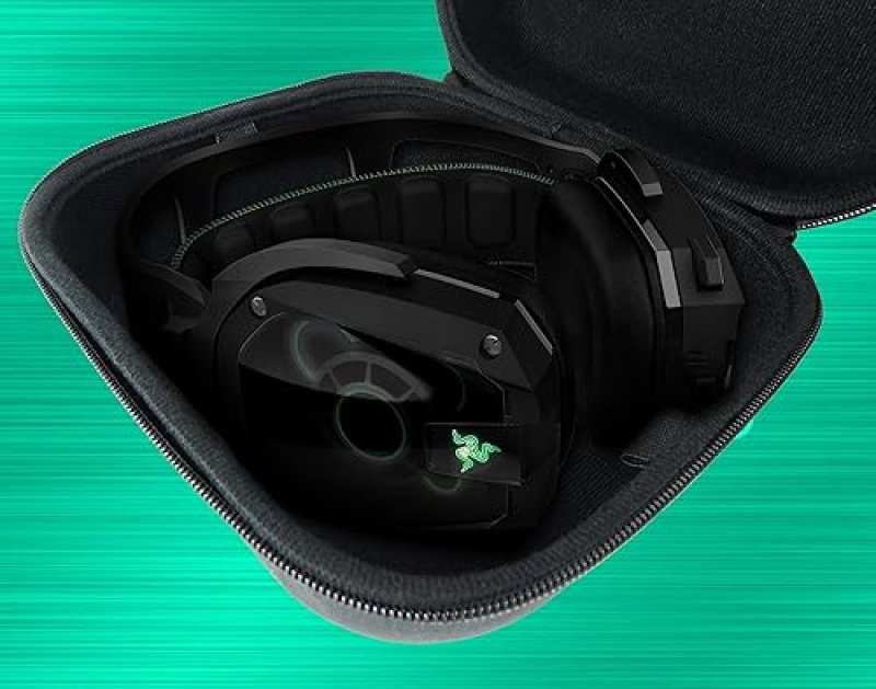 CASEMATIX GAMING HEADPHONE CASE FOR RAZER KRAKEN X, CHROMA, MAN O WAR, TIAMAT PROTECTIVE CASE ONLY