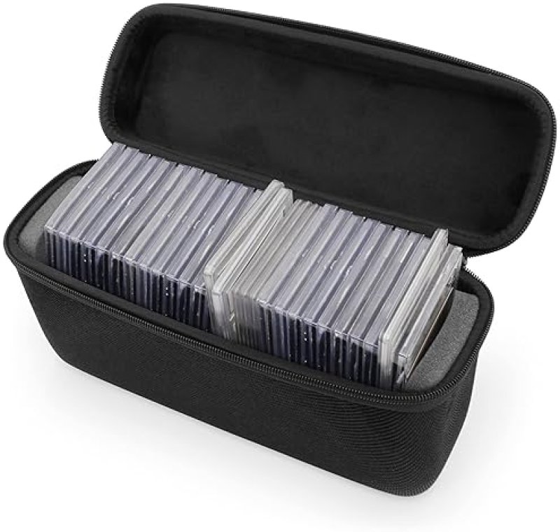 CASEMATIX GRADED CARD CASE FITS 30 PSA BGS CGC SLABS SPORTS TRADING CARD STORAGE BOX