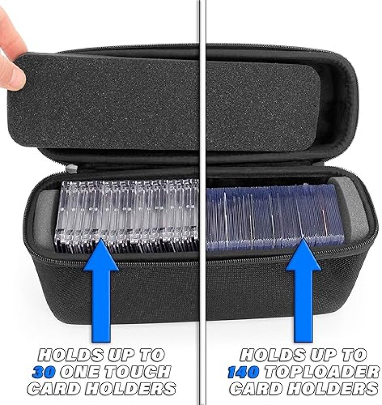 CASEMATIX GRADED CARD CASE FITS 30 PSA BGS CGC SLABS SPORTS TRADING CARD STORAGE BOX