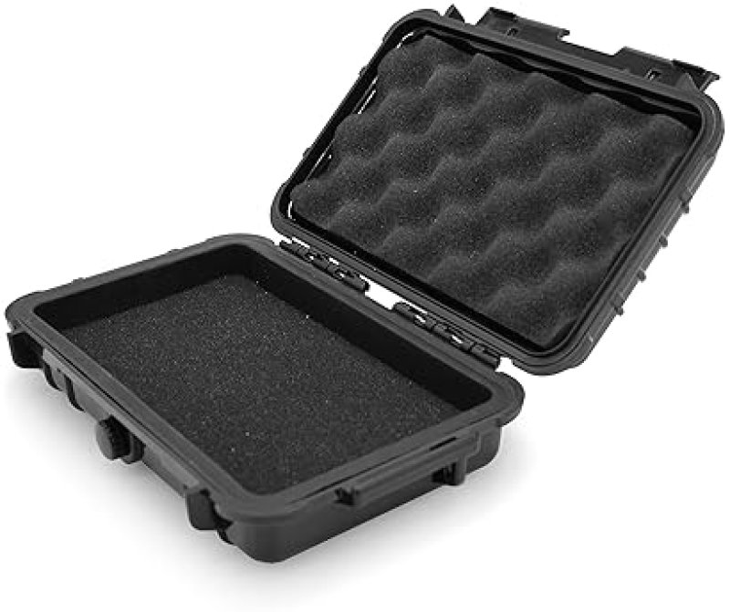 CASEMATIX GRADED CARD STORAGE BOX FOR PSA BGS SLABS WATERPROOF, AIRTIGHT SPORTS TRADING CARD CASE