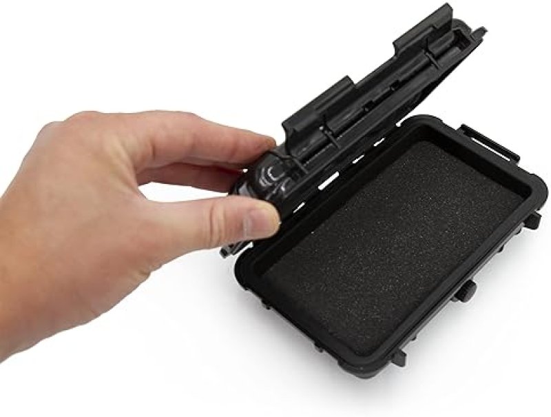 CASEMATIX GRADED CARD STORAGE BOX FOR PSA BGS SLABS WATERPROOF, AIRTIGHT SPORTS TRADING CARD CASE