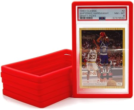 CASEMATIX 5-PACK PSA SLAB BUMPER GUARDS FOR YUGIOH, MTG, POKéMON SPORTS GRADED CARD PROTECTION