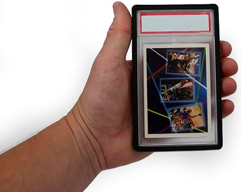CASEMATIX GRADED CARD CASE WITH BUMPER GUARDS FOR PSA POKEMON, YUGIOH, MTG 5 SLEEVES INCLUDED