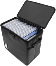 CASEMATIX FIRE-RESISTANT GRADED COMIC BOOK STORAGE CASE FITS 30 CGC COMICS, HARD SHELL BOX WITH DIVIDERS LOCK