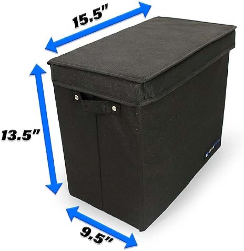 CASEMATIX GRADED COMIC BOOK STORAGE CASE FITS 28 CGC COMICS, LIGHTWEIGHT BIN WITH 3 DIVIDERS