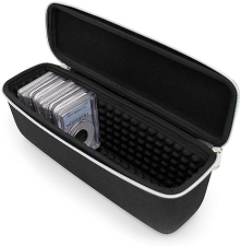 CASEMATIX GRADED COIN STORAGE BOX FITS 25 NGC PCGS HOLDERS, SCRATCH-RESISTANT CASE FOR COLLECTORS