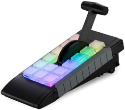 RAILDRIVER X-KEYS XBE-14 USB RGB BACKLIT PROGRAMMABLE T-BAR KEYPAD FOR VMIX, INSTANT REPLAY CENTRAL CONTROL