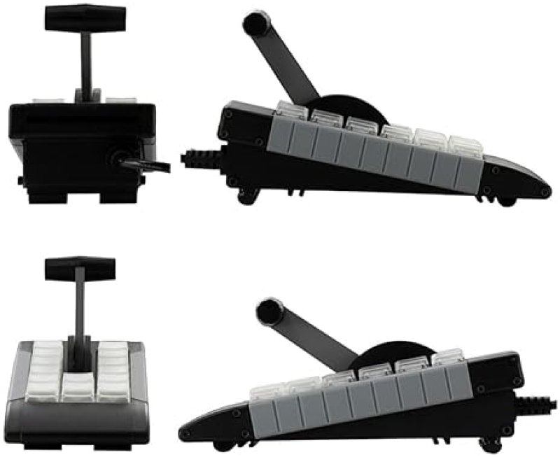 RAILDRIVER X-KEYS XBE-14 USB RGB BACKLIT PROGRAMMABLE T-BAR KEYPAD FOR VMIX, INSTANT REPLAY CENTRAL CONTROL