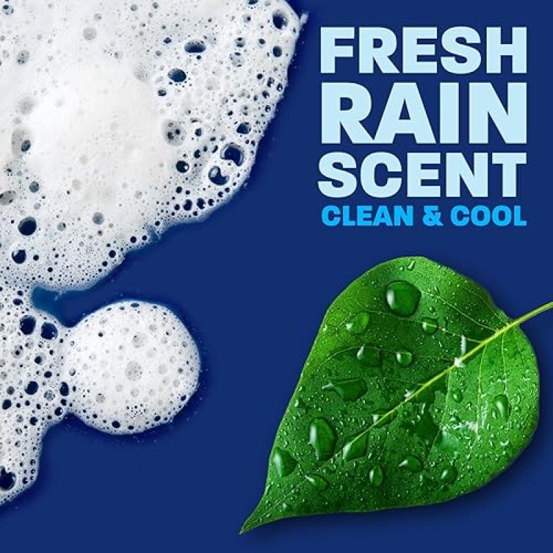 DAWN PLATINUM DISH SOAP LIQUID BUNDLE, GREASE REMOVAL, FRESH RAIN SCENT, 3X24OZ SPONGE