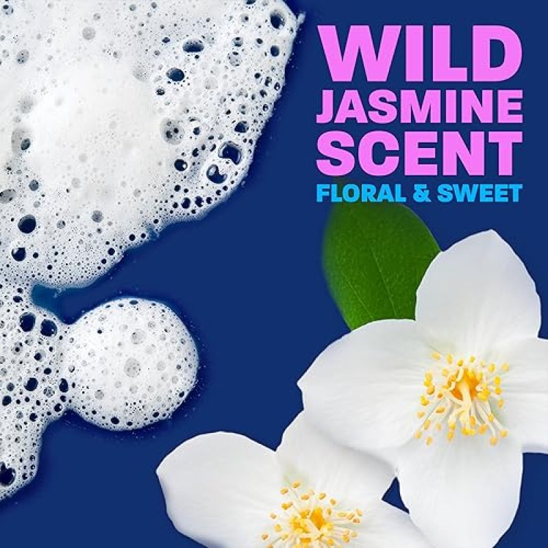 DAWN PLATINUM EZ-SQUEEZE DISH SOAP, GREASE REMOVAL, WILD JASMINE, 18OZ, 6-PACK BUNDLE