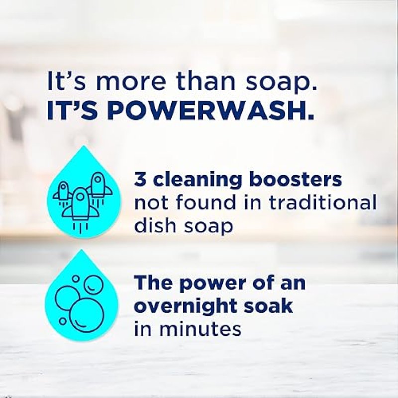 DAWN PLATINUM POWERWASH DISH SPRAY, FRESH SCENT DISH SOAP, 16 FL OZ, FAST GREASE CLEANING