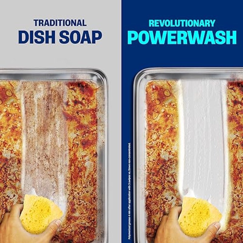 DAWN PLATINUM POWERWASH DISH SPRAY, FRESH SCENT DISH SOAP, 16 FL OZ, FAST GREASE CLEANING