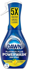 DAWN POWERWASH LEMON DISH SPRAY STARTER KIT, 16 FL OZ EASY GREASE-FIGHTING DISH SOAP