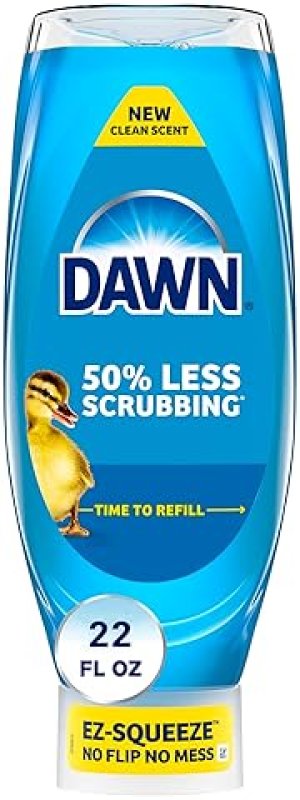 DAWN EZ-SQUEEZE ULTRA DISH SOAP REFILL, ORIGINAL SCENT, 22 FL OZ DISHWASHING LIQUID