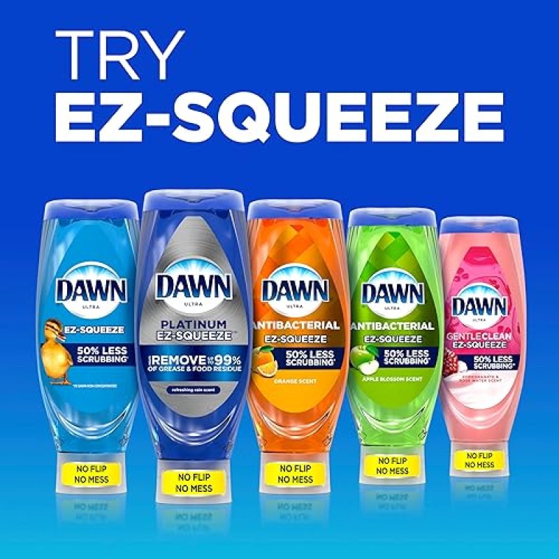 DAWN EZ-SQUEEZE ULTRA DISH SOAP REFILL, ORIGINAL SCENT, 22 FL OZ DISHWASHING LIQUID