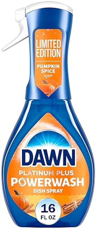 DAWN POWERWASH DISH SPRAY, PUMPKIN SPICE SCENT, STARTER KIT, 16 FL OZ DISH SOAP CLEANER