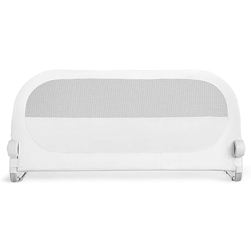 MUNCHKIN SLEEP TODDLER BED RAIL GUARD, FITS TWIN, FULL QUEEN MATTRESSES, GREY SAFETY RAIL