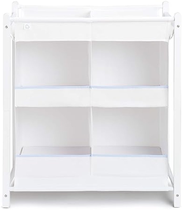 MUNCHKIN NURSERY ESSENTIALS DIAPER ORGANIZER BABY STORAGE CADDY FOR CHANGING TABLE NURSERY