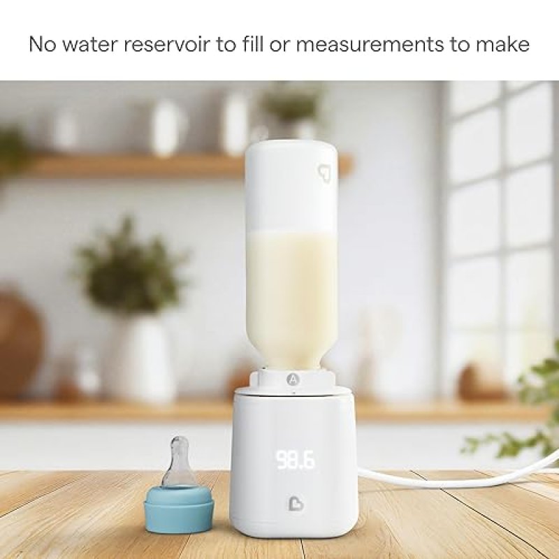 MUNCHKIN SIMPLE TOUCH DIGITAL BABY BOTTLE WARMER, SAFE EASY, FITS MOST BOTTLES, PLUG-IN