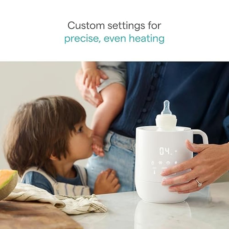 MUNCHKIN PRECISION BABY BOTTLE WARMER, STERILIZER FOOD HEATER FITS ALL BOTTLES, DIGITAL DISPLAY