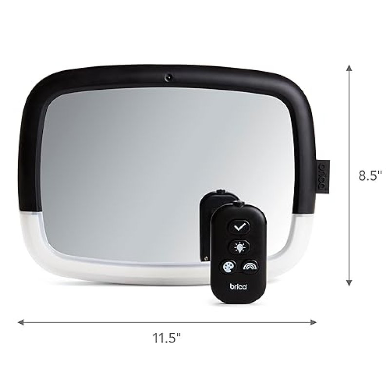 MUNCHKIN CAR SEAT PROTECTOR 360 BABY MIRROR SET ELITE SEAT GUARDIAN NIGHT LIGHT PIVOT MIRROR