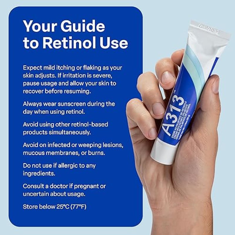 A313 VITAMIN A RETINOID FACE CREAM ANTI-AGING, WRINKLE, ACNE DARK SPOT TREATMENT 50G