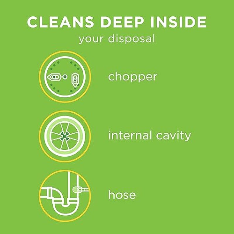 AFFRESH GARBAGE DISPOSAL CLEANER TABLETS, ODOR REMOVER, 9 COUNT PER PACK, 3 PACK 27 TABLETS