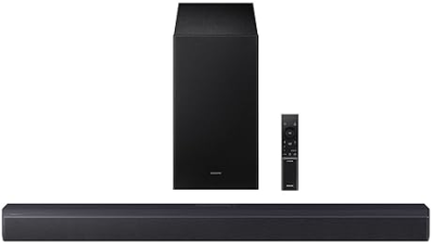 SAMSUNG HW-B550F B-SERIES 2.1CH SOUNDBAR WITH SUBWOOFER, DTS VIRTUAL X, BASS BOOST, 2025 MODEL