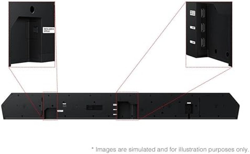 SAMSUNG HW-Q900F Q-SERIES 7.1.2CH SOUNDBAR 2025 , WIRELESS DOLBY ATMOS, SUBWOOFER, Q-SYMPHONY
