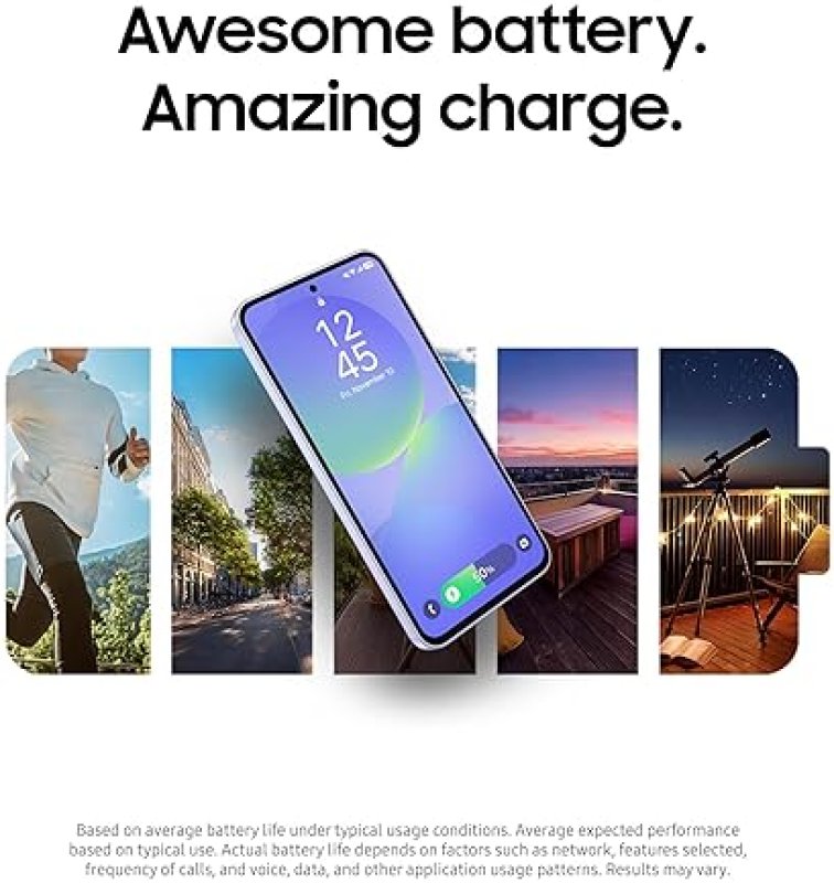 SAMSUNG GALAXY A36 5G UNLOCKED 128GB ANDROID SMARTPHONE, AMOLED, RUGGED, US VERSION, LAVENDER