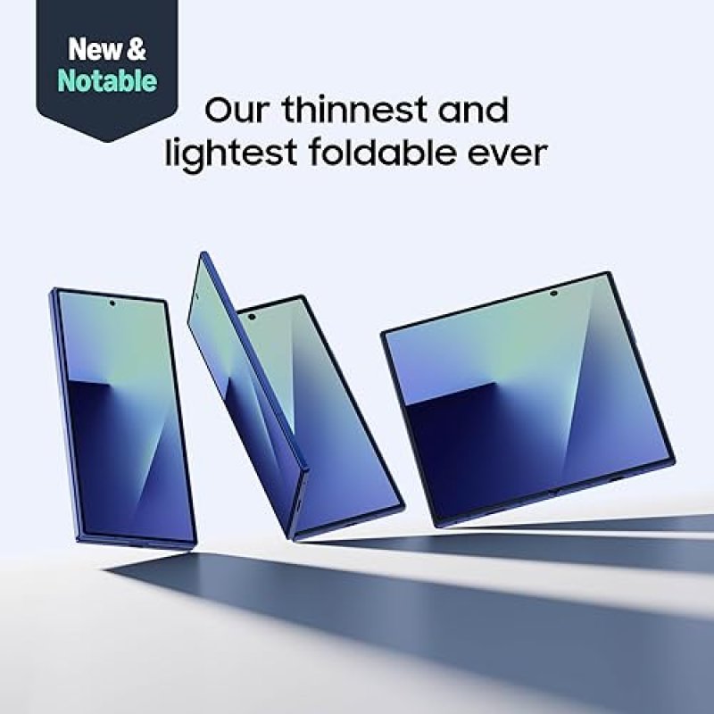 SAMSUNG GALAXY Z FOLD7 512GB UNLOCKED 5G AI SMARTPHONE, LARGE SCREEN, SILVER SHADOW, 2025, US WARRAN