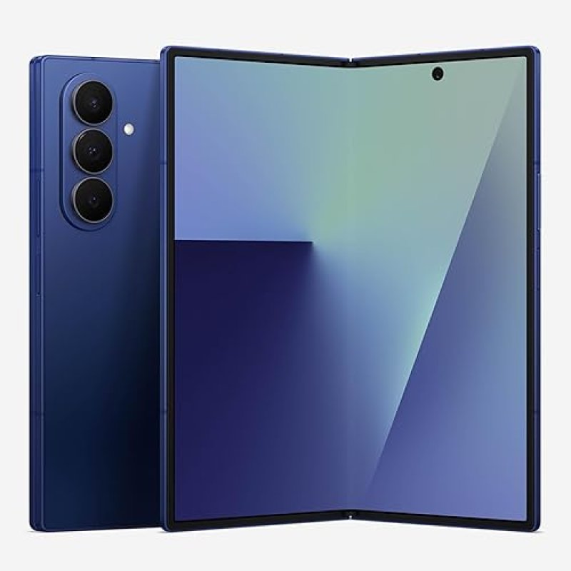 SAMSUNG GALAXY Z FOLD7 256GB UNLOCKED 5G SMARTPHONE, AI CAMERA, LARGE SCREEN, 2025, BLUE SHADOW