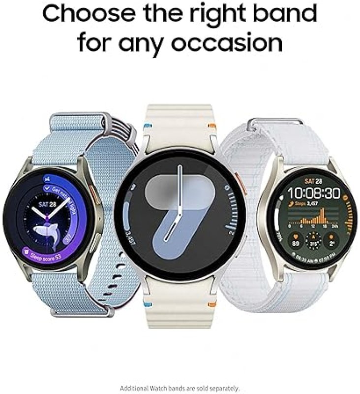 SAMSUNG GALAXY WATCH 7 40MM LTE SMARTWATCH GREEN HEART RATE, SLEEP, FITNESS TRACKER, 2024 US