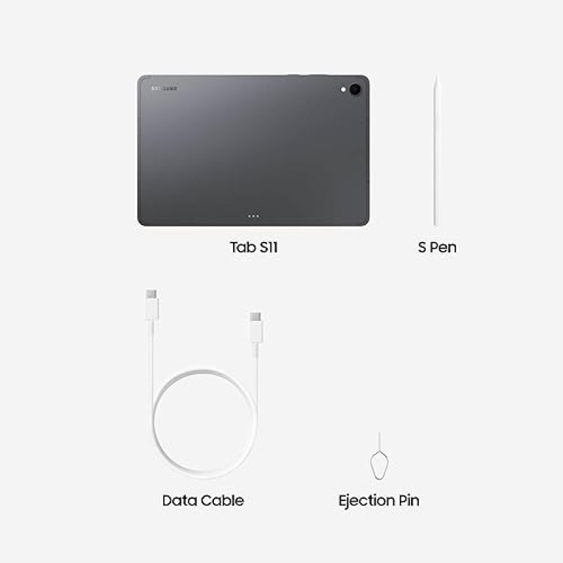 SAMSUNG GALAXY TAB S11 128GB WIFI TABLET LARGE DISPLAY, S PEN, LONG BATTERY, AI, GRAY US VERSION