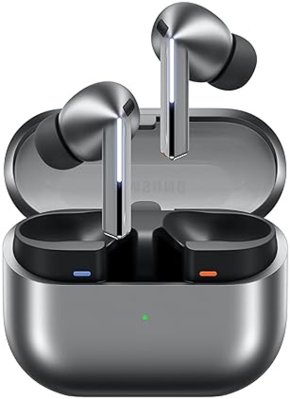 SAMSUNG GALAXY BUDS 3 PRO AI WIRELESS EARBUDS, NOISE CANCELLING, SILVER, US VERSION, 2YR WARRANTY