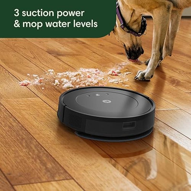IROBOT ROOMBA COMBO Y0110 ROBOT VACUUM MOP, SMART NAVIGATION, MULTI-SURFACE, ALEXA ENABLED
