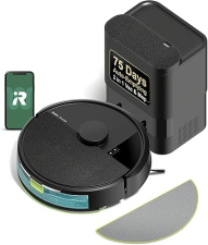 IROBOT ROOMBA 104 2-IN-1 ROBOT VACUUM MOP, SELF-EMPTY, LIDAR, PET HAIR, 75-DAY AUTO BIN