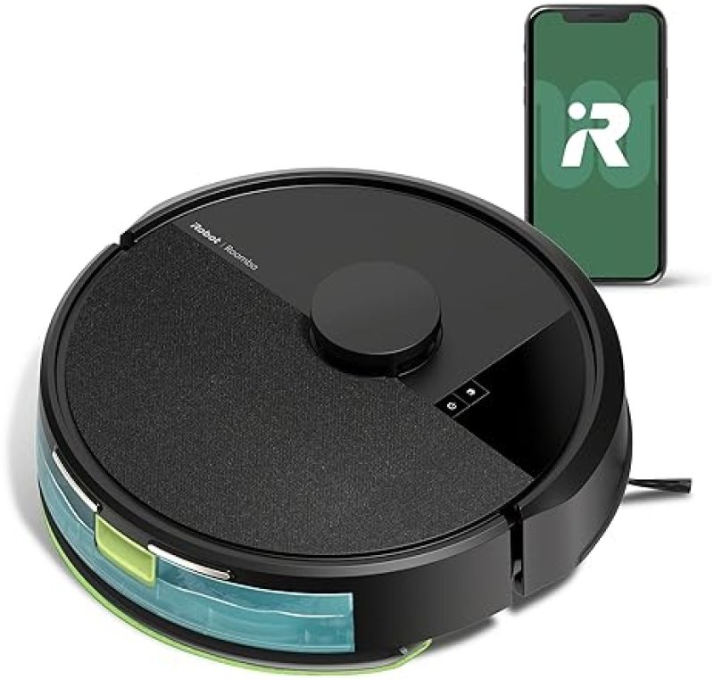 IROBOT ROOMBA 105 COMBO ROBOT VACUUM MOP WITH LIDAR, STRONG SUCTION, MULTI MODES, SELF-CHARGING