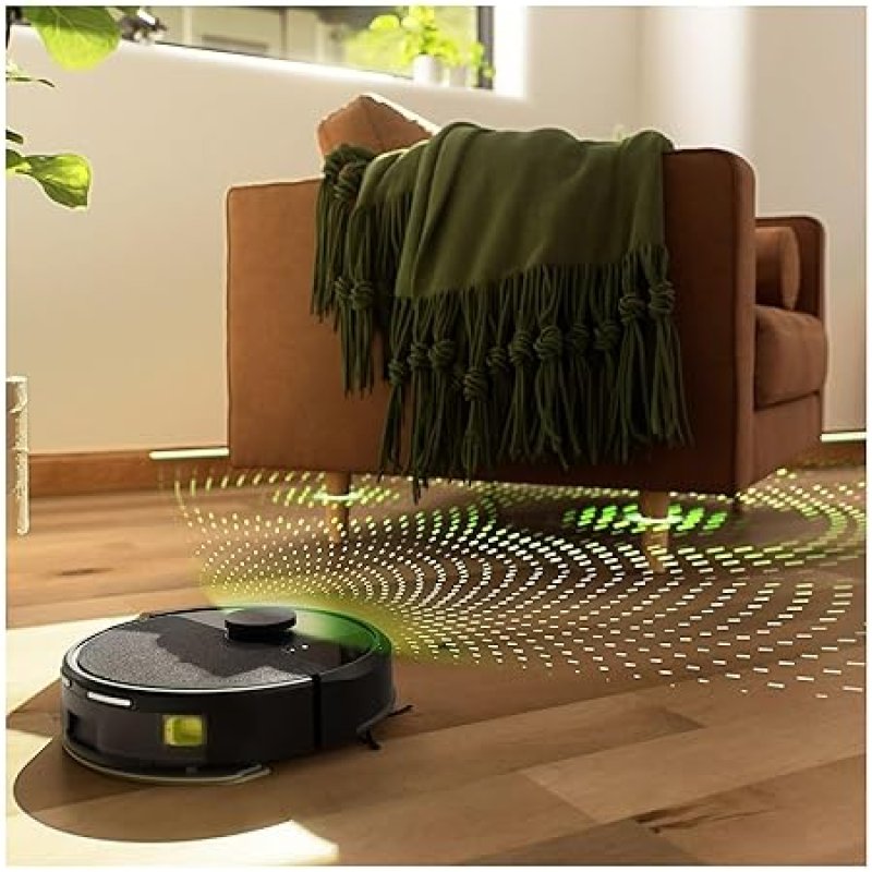 IROBOT ROOMBA 105 COMBO ROBOT VACUUM MOP WITH AUTO-EMPTY DOCK, LIDAR, 75-DAY SELF-EMPTYING